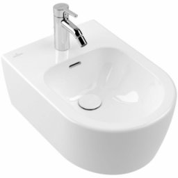 Bideu suspendat Villeroy&Boch Skyla, alb