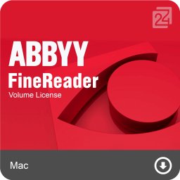 ABBYY Finereader PDF Volume License Mac 1 an 5 - 25 User Standard per Seat