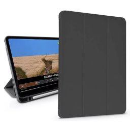 DEVIA Tablet toc (Smart Case) on/off cu funcţie Apple Pencil cu suport magnetic cu încărcător Apple iPad Air 4 (2020)/iPad Air 5 (2022) 10.9/iPad Pro 11 (2022) negru