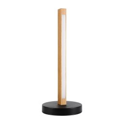 Lampă LED de birou VERDE LED/10W/230V 3000K stejar/negru