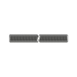 Tija Filetata 1m 975 Plastic-M10