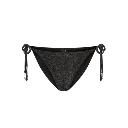 KARL LAGERFELD Bikini Bottom Signature Lurex Cheeky Tanga B2W46002 919 black lurex