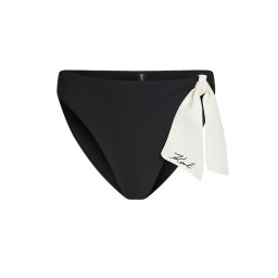 KARL LAGERFELD Bikini Bottom Karl Bow Hw Cheeky B2W46028 999 black