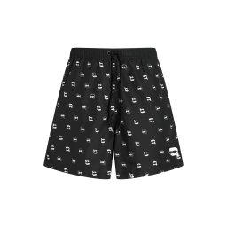 KARL LAGERFELD M Costum de baie Ikon Dot Aop Med Boardshort A3M46007 2bt aop karl dot black