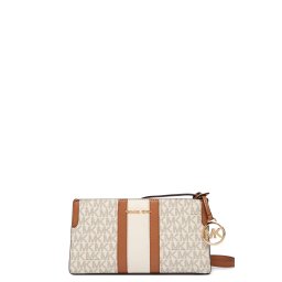 MICHAEL KORS Geantă mică Becca Sm Ew Xbody 32R6GQ6C1B 149 vanilla/acrn