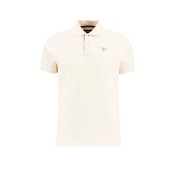 BARBOUR Polo Tartan Pique MML0012 wh71 whisper white/classic