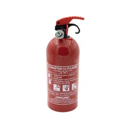 Stingator cu pulbere ABC 1 kg cu manometru, Carguard, model A B C