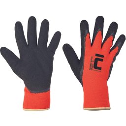 Manusi de iarna PALAWAN Winter Orange, captusite, 10/XL, nylon cu latex