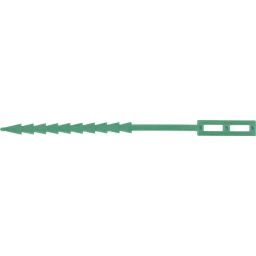 Legaturi din plastic pentru plante Garden HG6171-A, 80 buc, 120 mm, verzi