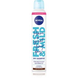 Nivea Fresh Revive șampon uscat pentru volum maxim Dark Tones 200 ml