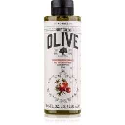 Korres Pure Greek Olive & Pomegranate Gel de duș energizant 250 ml