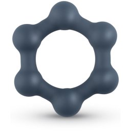 Boners Hexagon Cockring Steel Balls inel pentru penis 7.5 cm