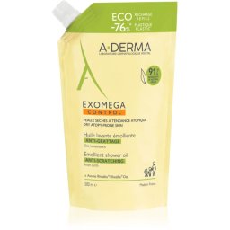 A-Derma Exomega Control Emollient Shower Oil ulei de duș emolient rezervă 500 ml