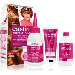L’Oréal Paris Casting Creme Gloss culoare par culoare 634 Miel Marron 1 buc