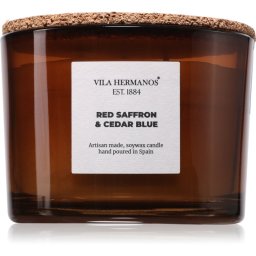 Vila Hermanos Apothecary Red Saffron & Cedar Blue lumânare parfumată 350 g