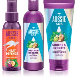 Aussie SOS Sooth & Hydrate set de hidratare intensă pentru păr