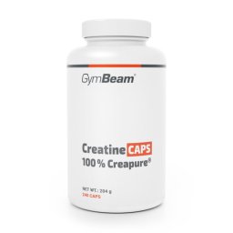 GymBeam Creatină (100% Creapure®) 240 caps.