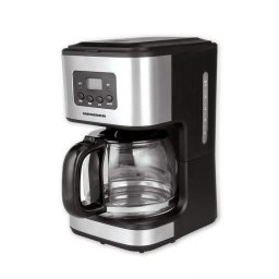 Cafetiera digitala Heinner HCM-D915, display LCD, 900W, 1.5L, timer, negru-inox