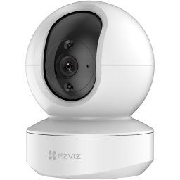 Camera de supraveghere Ezviz TY1 Wi-Fi cu Pan/Tilt 360 grade, Full HD 1080p, IR10m, Detectarea miscarilor, Night Vision, Detectarea miscarilor, Two-Way Audio, Alarma sonora si luminoasa, Mod Privacy, Alb