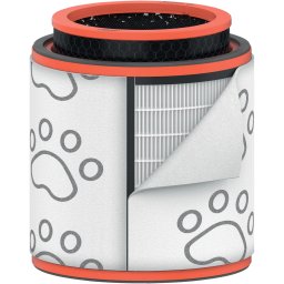 Rezerva filtru HEPA Leitz 2415131, 3 in 1, pentru purificator Leitz TruSens Z-3000, impotriva mirosului si parului de animale