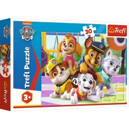 Puzzle Trefl, Paw Patrol, Mereu la timp, 30 piese