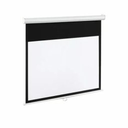 Ecran electric Art, 16:9, 120 inchi, 265x150, cu telecomanda, Alb
