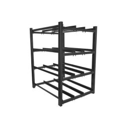 Suport pentru baterii UPS 830x650 3x4 OR01-830650-304-BK negru