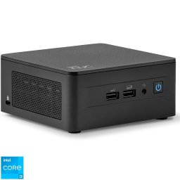 Mini PC ASUS NUC 13 Pro NUC13ANHi3 Arena Canyon, Core i3-1315U 4.5GHz Raptor Lake, no RAM, no Storage, UHD Graphics, Wi-Fi, Bluetooth, HDMI, no OS
