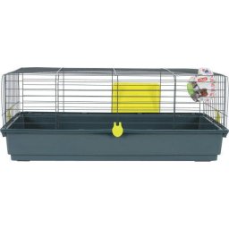 Cusca pentru rozatoare mari (iepuri) Zolux Classic 100 cm, Gri-Celadon