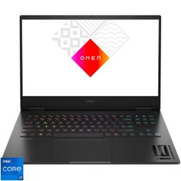 Laptop Gaming HP OMEN 16-wd0117nq, Procesor Intel® Core™ i7-13620H, 16.1 inch, Full HD, IPS, 144Hz, 32GB DDR5, 512GB SSD, NVIDIA GeForce RTX 4050 6GB GDDR6, Free DOS, Negru (INT Keyboard)