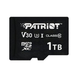 Card Micro SD cu Adaptor Patriot Memory PSF1TBVX31MCX, UHS-I, 1TB, Negru