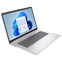 Laptop HP 17-cp3216nw, Procesor AMD Ryzen 7 7730U, Display 17.3" FHD IPS, RAM 16GB, SSD 512GB, Windows 11 Home, Argintiu