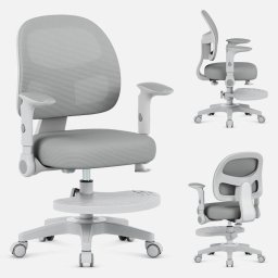 Scaun Pivotant pentru Copii Mark Adler Junior 5.0, Gri