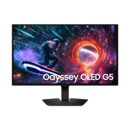 Monitor Samsung Odyssey, 27 inch, WQHD 2560x1440, 180 Hz, OLED, Negru