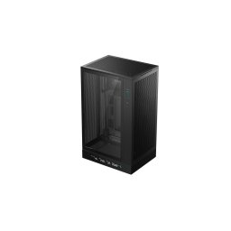 Carcasa Deepcool CH270 DIGITAL, Mini-Tower, Tempered Glass, Negru