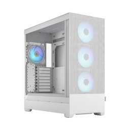 Carcasa Fractal Design Pop XL Air, RGB, Tempered Glass, Clear Tint, Alb