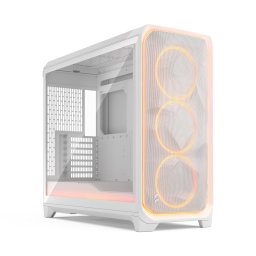 Carcasa PC Fractal Design Meshify 3 XL, E-ATX, RGB, Tempered Glass, Alb