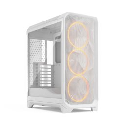 Carcasa Fractal Design Meshify 3, RGB, Tempered Glass, Clear Tint, Alb