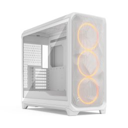 Carcasa Fractal Design Meshify 3 XL, RGB, Tempered Glass, Clear Tint, Alb
