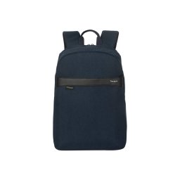 Rucsac laptop Targus GeoLite EcoSmart® Essentials, compatibil 15-16 inch, Negru/Navy
