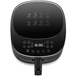Friteuza cu aer cald ETA116890000 Vista Digi, Putere 1300 W, Capacitate 4,3 L, 8 programe, Tehnologie cu aer cald, Negru