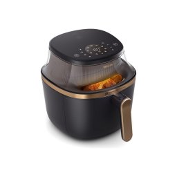 Friteuza cu aer cald Philips NA322/00 Airfryer Seria 3000, 4.2 L, 1400W, 16 functii de gatit, Negru