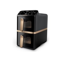 Friteuza cu aer cald dubla Philips NA462/70 Airfryer Seria 4000, 10 L, 2750W, Negru