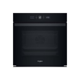 Cuptor incorporabil electric Whirlpool WOI4S8PM0SBA, 73L, curatare pirolitica+hidrolitica , inchidere Soft Close, Steam , Grill, functie Pizza, Clasa A+, Negru