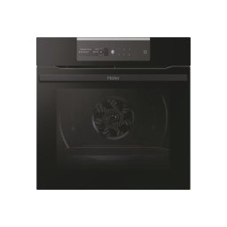 Cuptor incorporabil Haier HWO60SM2B9BH, Electric, 70 l, Autocuratare pirolitica & hidrolitica, Wi-Fi, Clasa A+, Softclose, Negru