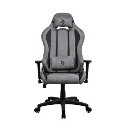 Scaun gaming Arozzi Torretta SuperSoft, greutate suportata 120 kg, microfibra, Gri inchis