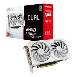 Placa Video ASUS Radeon RX 9060 XT Dual White, 16GB GDDR6, 128-bit