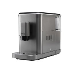Espressor Gorenje GFACM20S, Presiune pompa 20 bar, Spumator de lapte detasabil, Automat, 1350 W, Otel inoxidabil