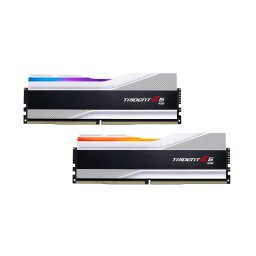 Memorie RAM G.SKILL Trident Z5 RGB Silver, 32GB, DDR5, 5600MHz, CL40, Kit Dual Channel