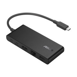 Docking Station ASUS Dual 4K USB-C Dock DC201, USB-C 3.2 Gen 2, Dual 4K, HDMI, DisplayPort, 3x USB, Gigabit Ethernet, 100W PD